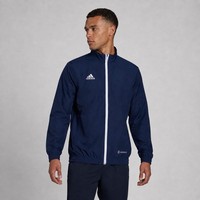 Adidas Entrada 22 Herren Trainingsjacke Navy Blau Weiß S H57523 Aeroready Neu