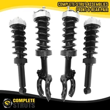 Front & Rear Complete Struts & Springs Assembly for 2011-2017 Volkswagen Touareg