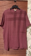 Burberry Red Nova Check Men's XXL Authentic