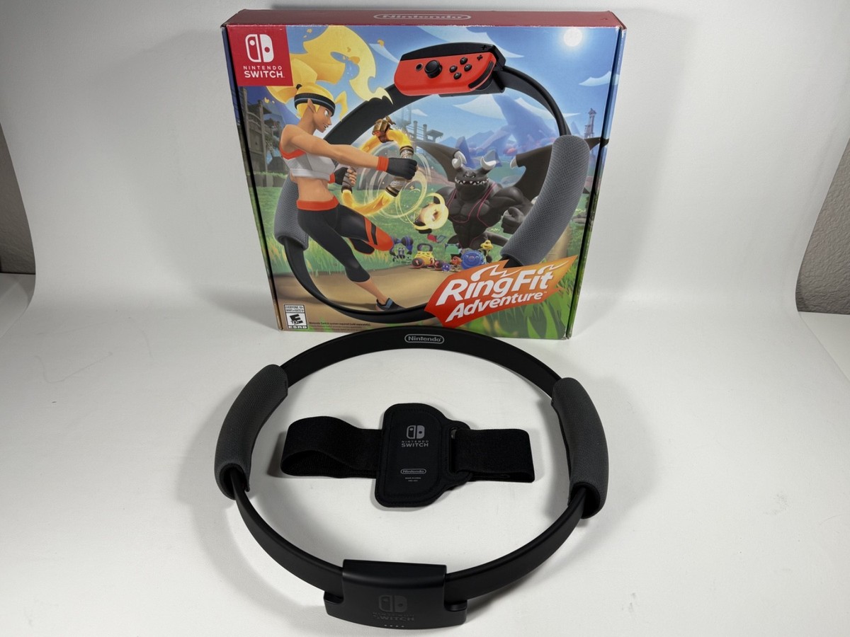 Nintendo Switch Ring Fit Adventure - Ring & Leg Strap Only Nintendo Switch Ring Fit Adventure - Ring & Leg Strap Only