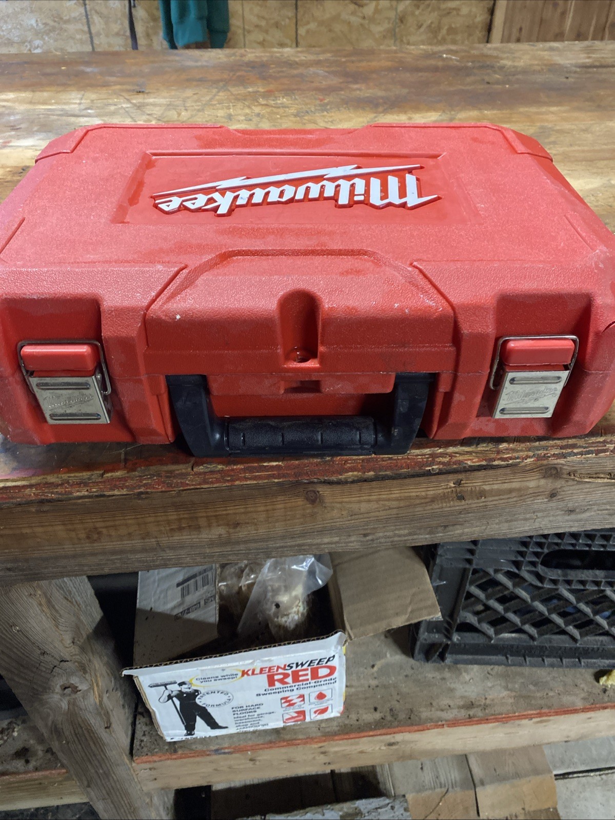 CASE ONLY Milwaukee2601-22 18V  Cordless 1/2" Hammer Drill CASE ONLY