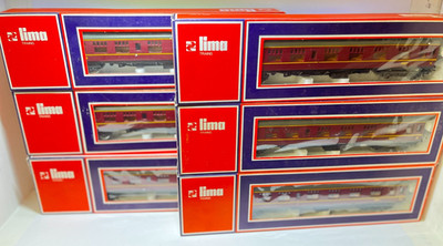 Konvolut: 6 Wagen LIMA 00 1:76 LMS CORRIDOR COACHES  2257