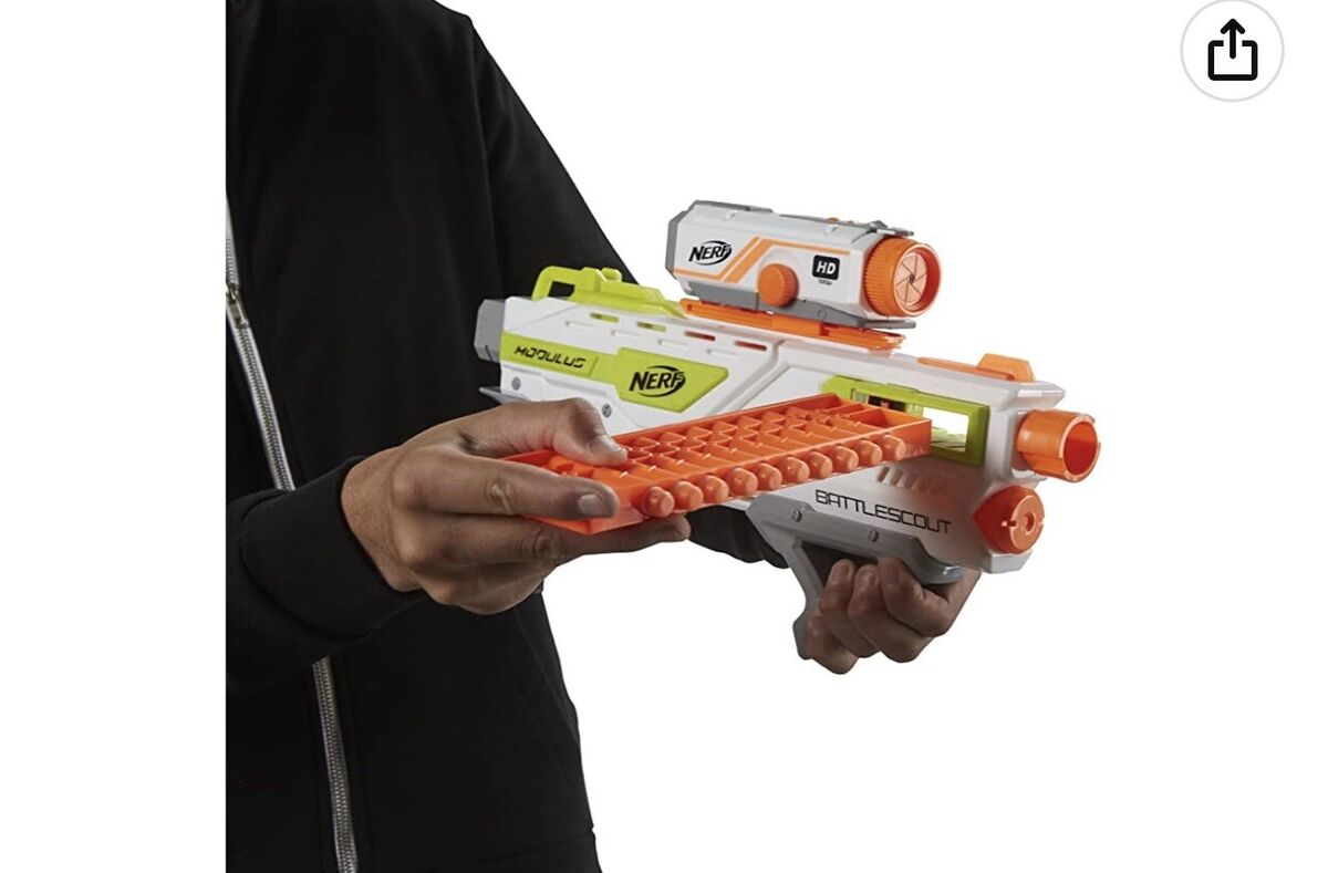 First Review:: Nerf BATTLESCOUT (Modulus Blaster w/ Camera) 