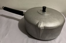 VTG Maid Of Honor Textured Aluminum 6 qt Cooking Fry Pot w/Lid Sears Best