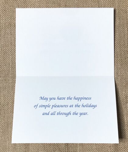 Tarjeta de Navidad Dennis Lewan Casa de Invierno Un Tiempo para Celebrar Enmarcable Pacífico - Imagen 2 de 4