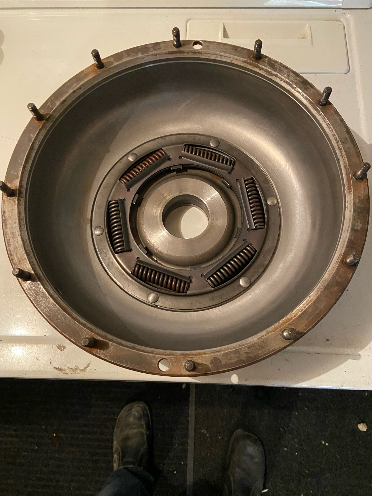 Cadillac Olds Hydramatic Jetaway 315 Coupling Torus housing 1956 thru