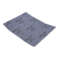 Fine Grit - Emery Cloth 9" x 11" Sanding Sheets 10 Sheets 