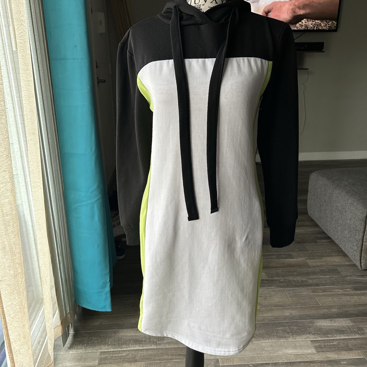 neon green hoodie dress Hoodie Dress Green – Destination Haway