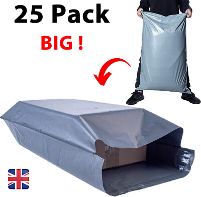 25 XXL AK Post Verpackungstaschen Paketversand Verpackung Porto XL BIG GIANT