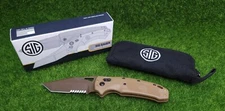 Hogue Sig Sauer K320 M17/M18 ABLE Lock S30V Coyote Tan PVD Tanto Blade - 36363