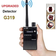 G319 RF BUGS DETECTOR FREQUENCY SCANNER SWEEPER Camera GSM GPS TRACKER FINDER