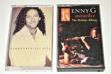 Kenny G Cassette Lot of 2 Greatest Hits The Holiday Album Miracles