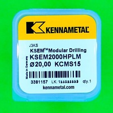 KENNAMETAL KSEM&trade; &Oslash; 20,0mm  KSEM2000HPLM KCMS15  1 St&uuml;ck NEU