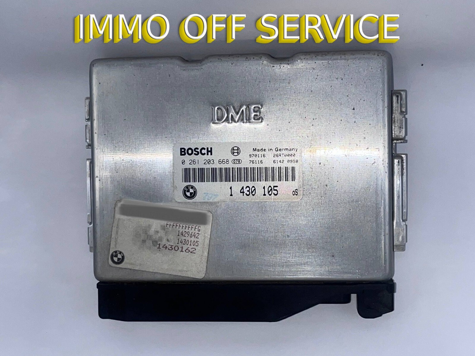 BMW e36  M5.2 EWS IMMO Delete service bosch 1430105