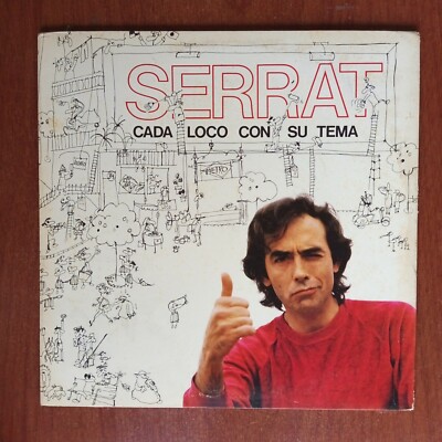 Serrat   Cada Loco Con Su Tema [1993] Vinyl LP Pop Vocal Ariola El Horizonte