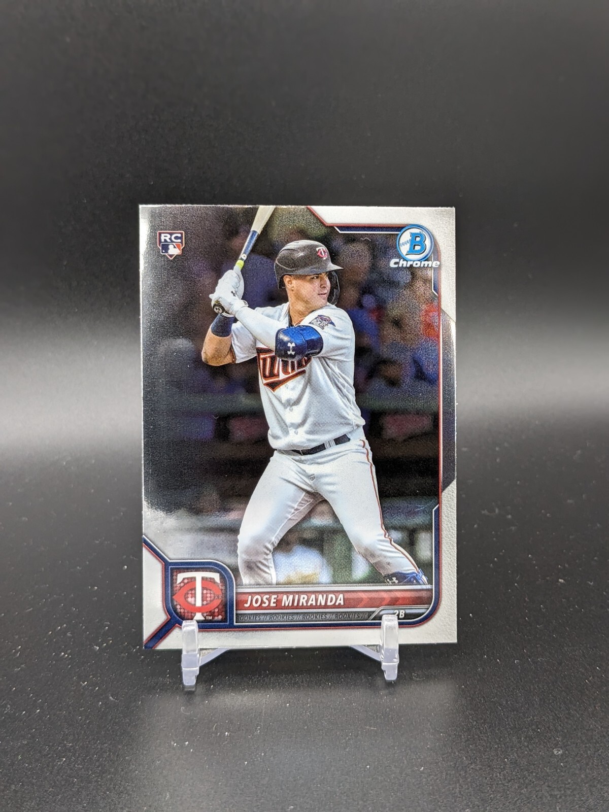 Jose Miranda Minnesota Twins 2022 Bowman Chrome RC #17