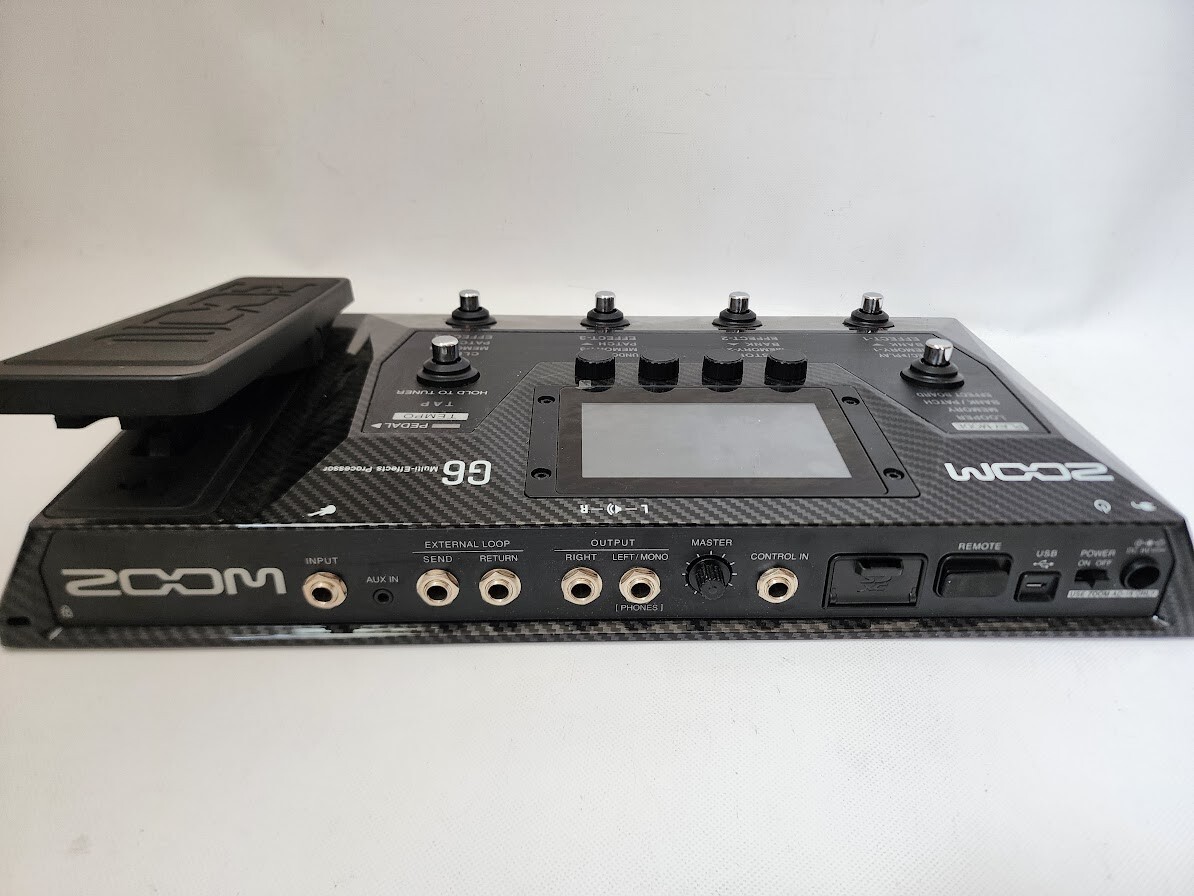 ZOOM G6 Multi-Effects Processor for Guitar | eBay