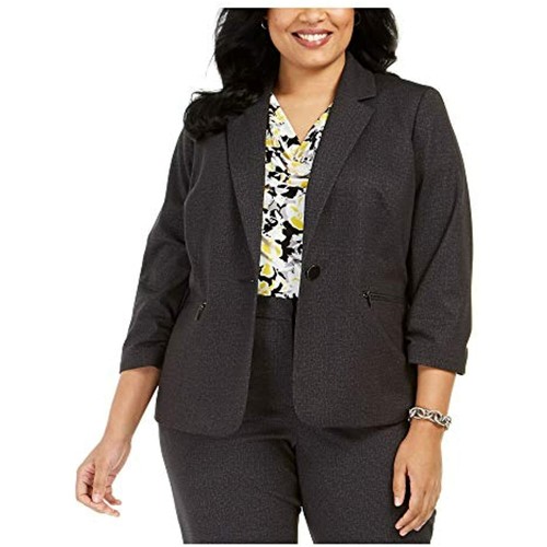 MSRP $129 Kasper Womens Black Blazer 
