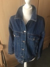Vintage Bill Blass Blue Denim Trucker Jacket - Unisex - Size S.
