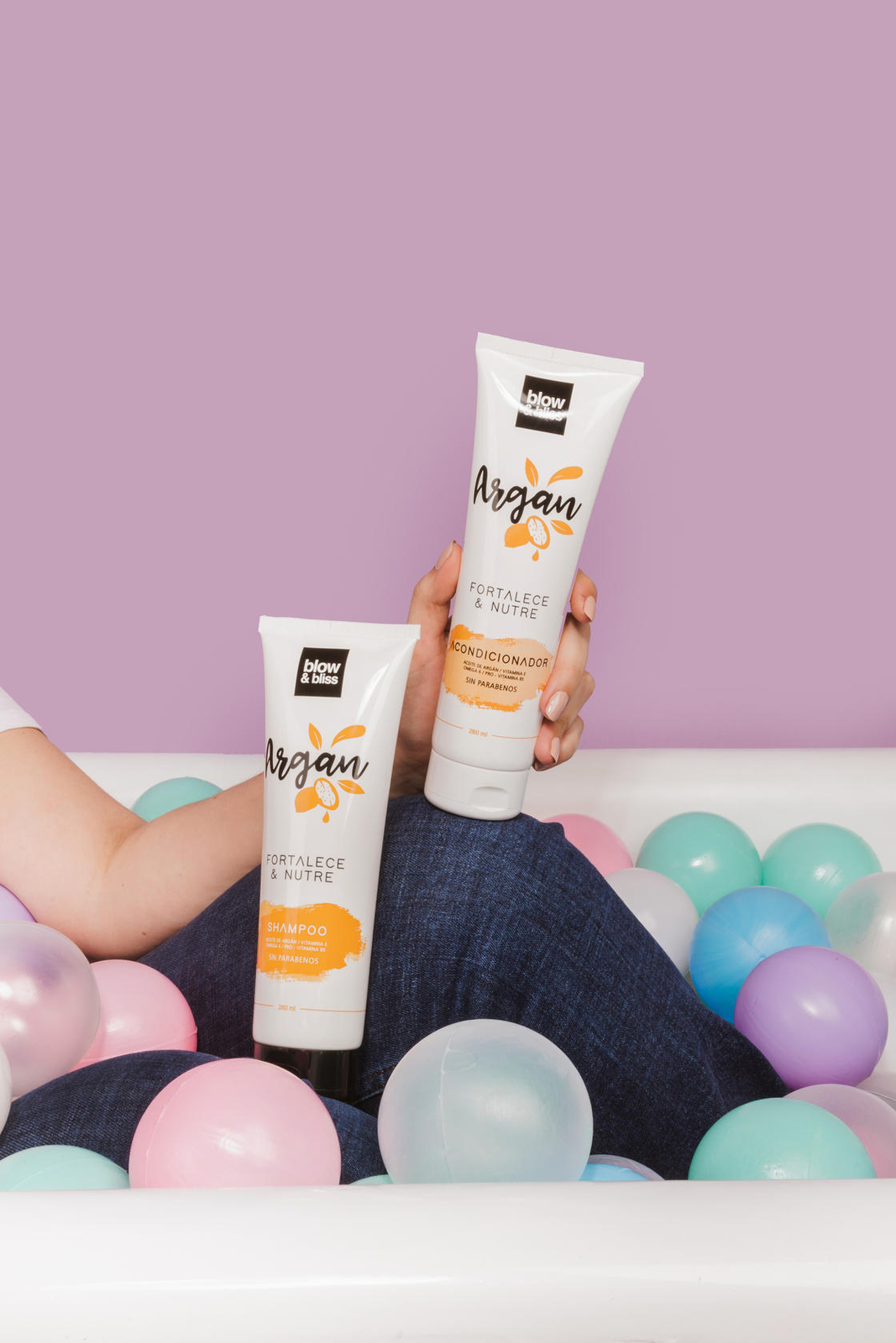 Blow & bliss Argan Oil Hair Conditioner Strengthens and Nourishes Restores Shine