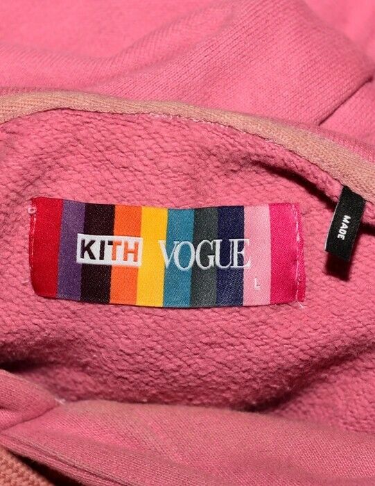 Kith x Vogue Dusty Rose Hoodie SIZE L | eBay Kith x Vogue Dusty Rose Hoodie SIZE L | eBay