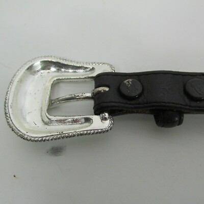Set of 2 Western style Women\'s / Girls Belts - Texas Leather & Justin - Size 28 Set of 2 Western style Women main image 3