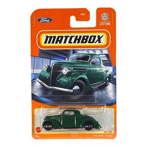 Matchbox 1936 Ford Coupe green 2023 Matchbox