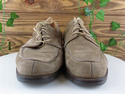 Johnston & Murphy Sz 9 Derby Oxfords Brown Leather Men Lace  display picture 1