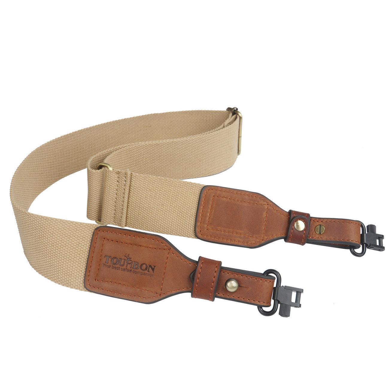 Slings & Swivels Tourbon Hunting bing Rifle/Shotgun Sling Belt & 2pc