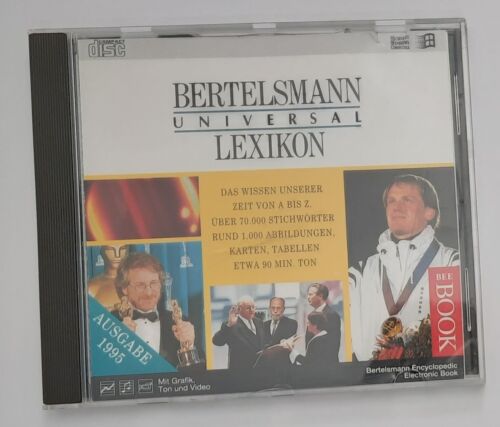 Bertelsmann Uniwersalny leksykon CD-ROM (Windows 3.1, retro, 1995) - Zdjęcie 1 z 3