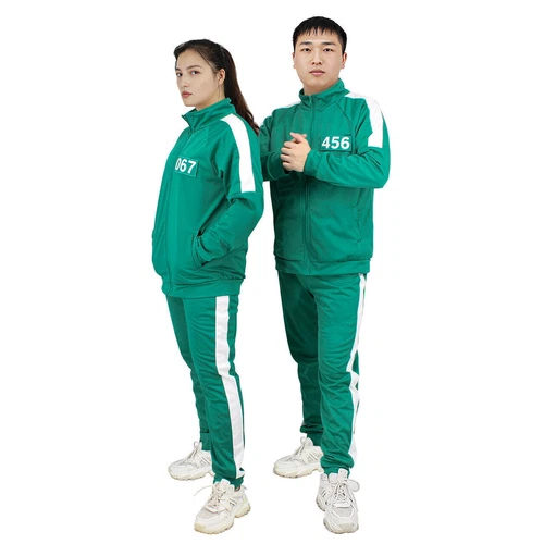 Amscan Official Squid Game Player 456/001 Costume Adult Fancy Dress Cosplay - Picture 11 of 31