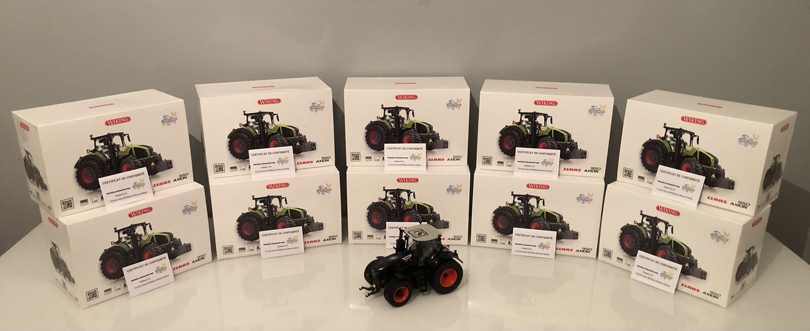 Claas Axion 930 black Wiking 1/32 cadeau idéal pour passionné d'agriculture