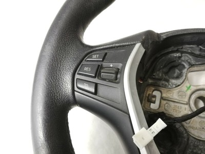 OEM BMW 2013 F30 3 SERIES SPORT BLACK LEATHER STEERING WHEEL 