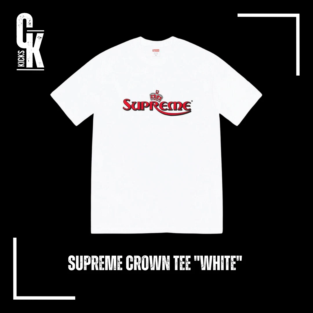 T shirt Supreme Crown « Blanc »   Taille XL