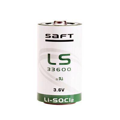 Saft Lithium-Thionylchlorid Rundzelle LS 3,6V ER20 D, Mono