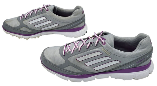 Scarpe da golf Adidas taglia US 9,5 Adizero donna sportive III Q46906 grigio viola - Foto 2 di 9