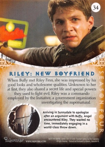 2007 INKWORKS BUFFY VAMPIRE SLAYER 10TH ANNIVERSARY PICK-A-CARD 1-90 BASE CARDS - Picture 69 of 181