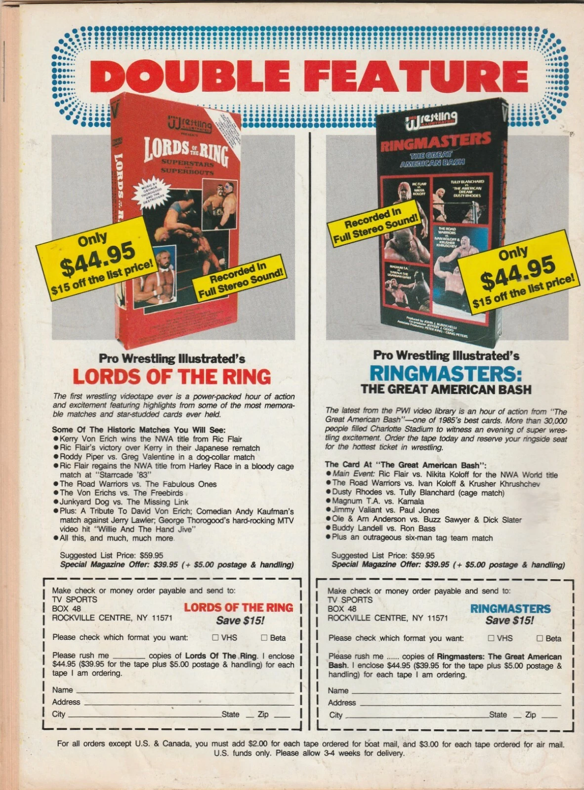 WORLD BOXING MAGAZINE MIKE TYSON BOXING HOFer-TYRELL BIGGS DECEMBER 1987 - Picture 3 of 3