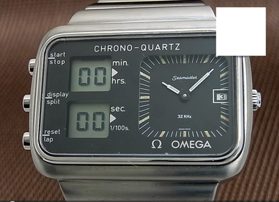 omega seamaster chrono quartz digital