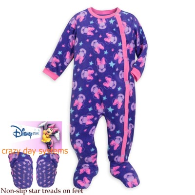 disney baby footed pajamas