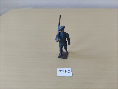 officier des chasseurs alpins en tenue d'hiver (blanc