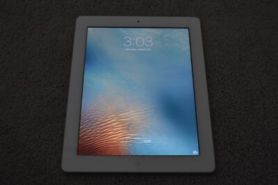 apple ipad 2nd generation 16gb silver used still working in good condition