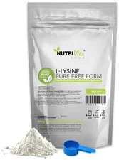 2X 250g (500g 1.1 lb) 100% L-LYSINE HCL POWDER NEW USP GRADE KOSHER nonGMO 
