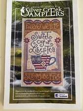 USED Silver Creek Samplers-Counted Cross chart-Sweet Cup of Liberty