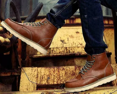 Men's Red Wing Irish Setter High Top Lace Up Ankle Boots Lace up Flat New Shoes/ - Bild 8 von 21