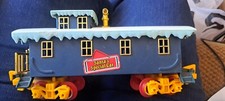 Vintage 1992 Toy State Christmas Magic Train Caboose Car Santa Special Car