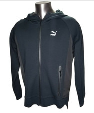 Puma TechStyle FZ Hoody Black Black Full Zip