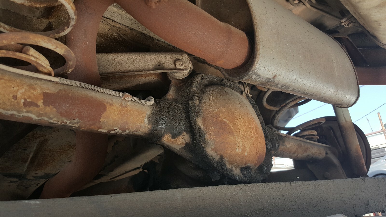 82 El Camino Rear Axle Assembly Open Fits EL CAMINO Complete assy 10