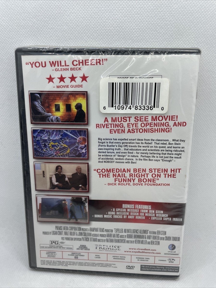 その他 Expelled: No Intelligence Allowed [DVD] Expelled: No Intelligence Allowed (DVD) - Walmart.com
