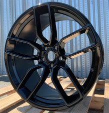 4pcs 20x9.5 5x115 Gloss Black Wheels For Dodge Challenger Charger Srt Rims Set